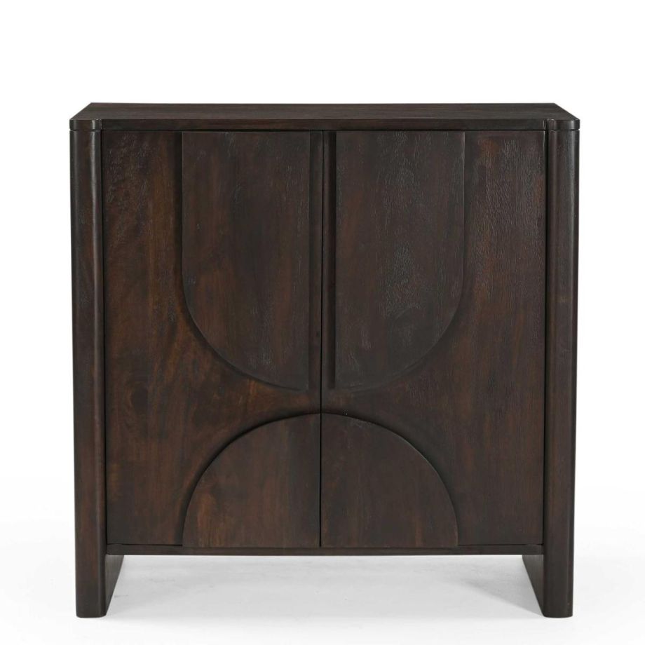 Starfurn Wandkast Zana 80 cm - donkerbruin