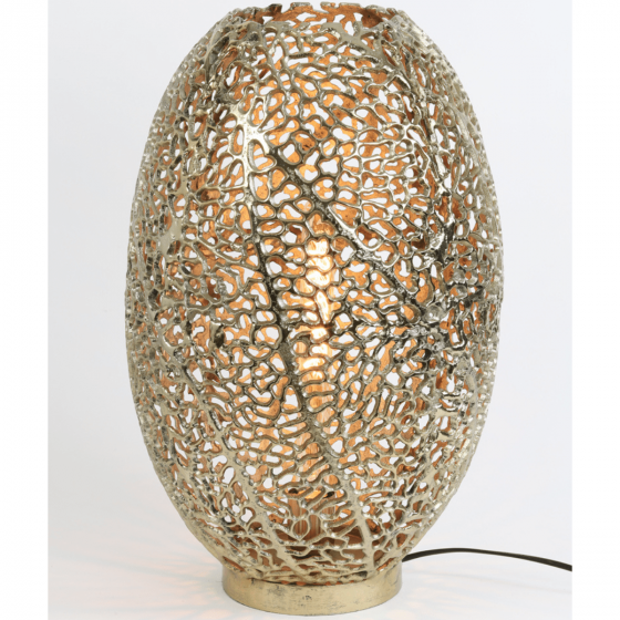 Sinula tafellamp Ø33x52 cm goud van het woonmerk Light & Living