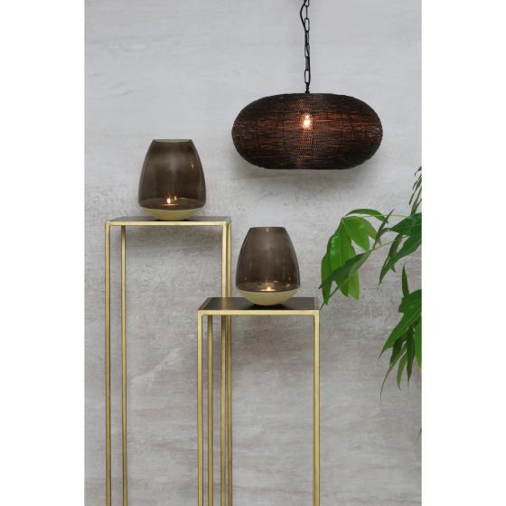 Nadra hanglamp Ø45x23 cm - brons/goud