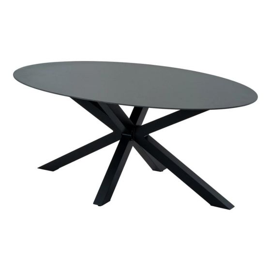 Crest tafel ovaal 180x100x73cm