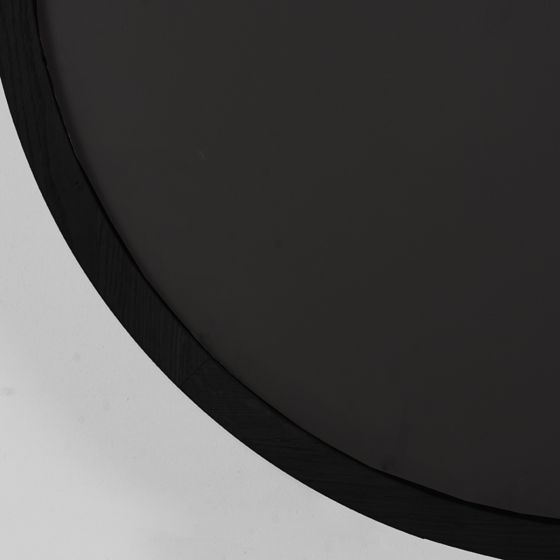 Oliva spiegel eiken 110 cm - zwart