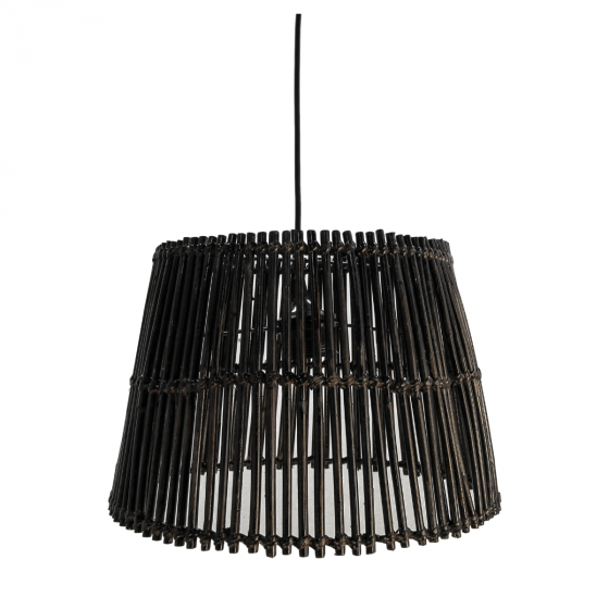 Stockholm hanglamp rotan ø33 cm zwart van het woonmerk HSM Collection