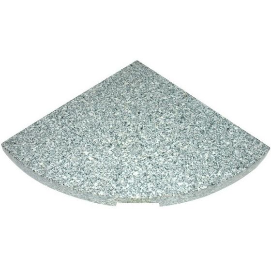 Granietplaat voor zweefparasol grijs