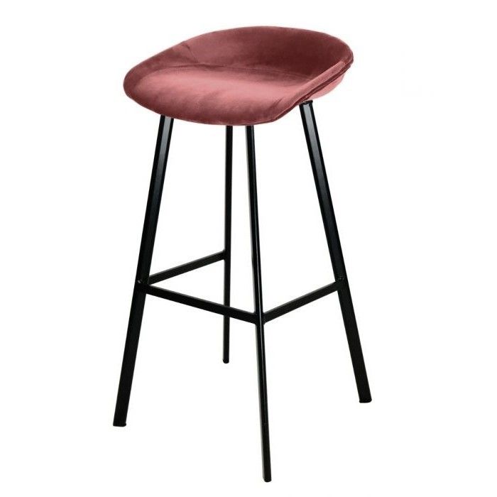 Kick Finn barkruk velvet 80 cm