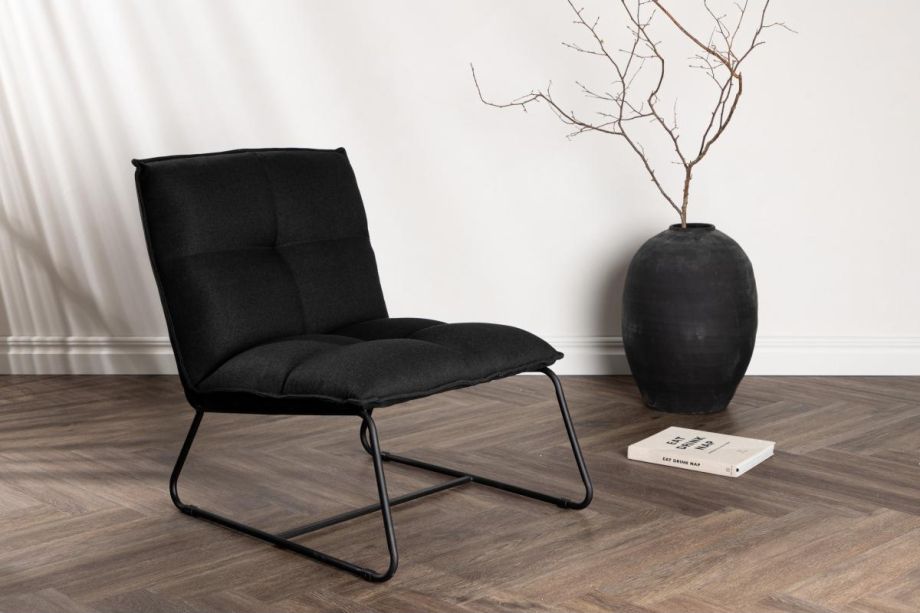Svea Fauteuil Niro - zwart