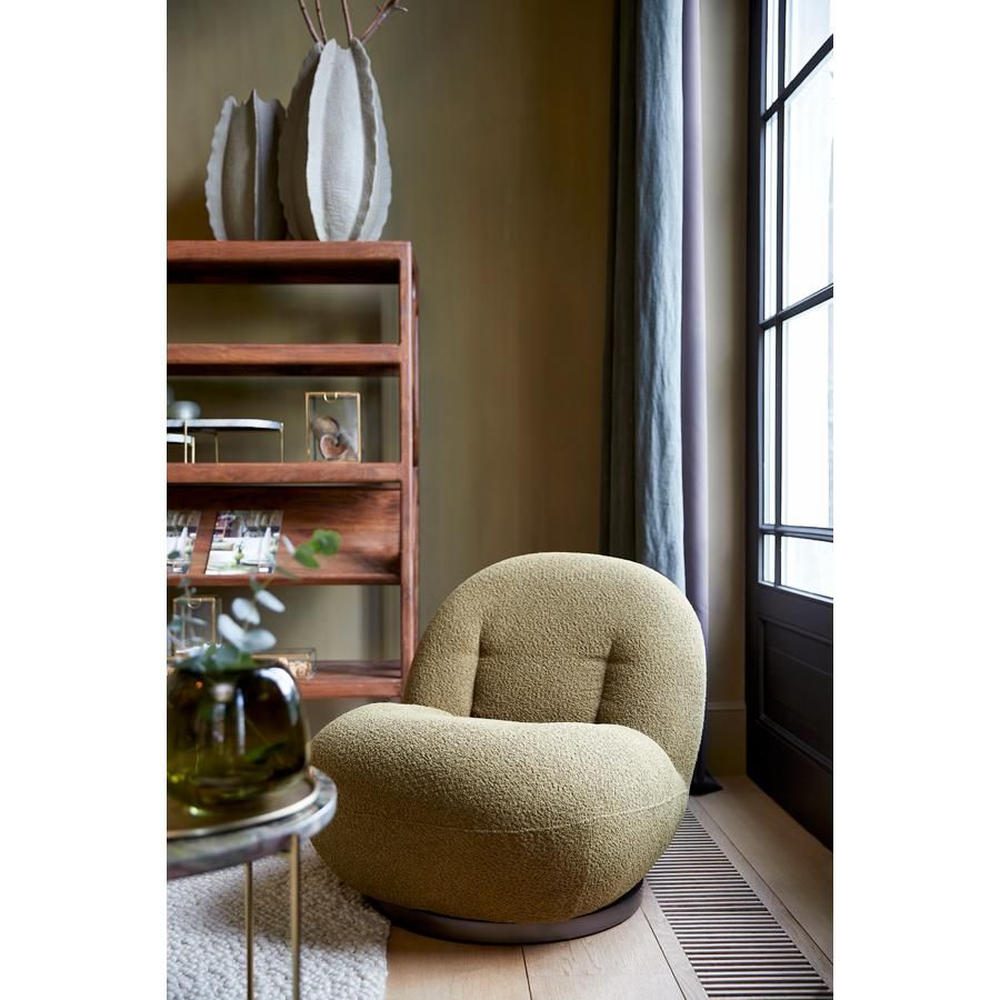 Gumaca fauteuil bouclé - groen