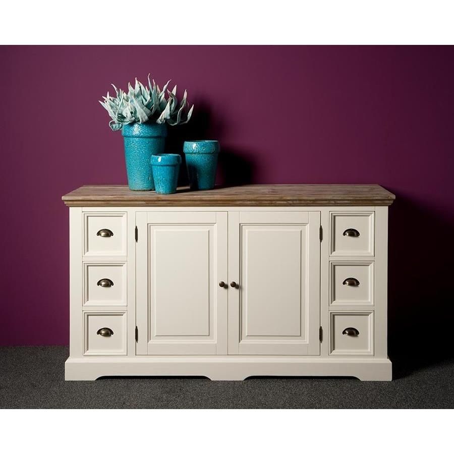 Fleur dressoir - 160 cm - wit