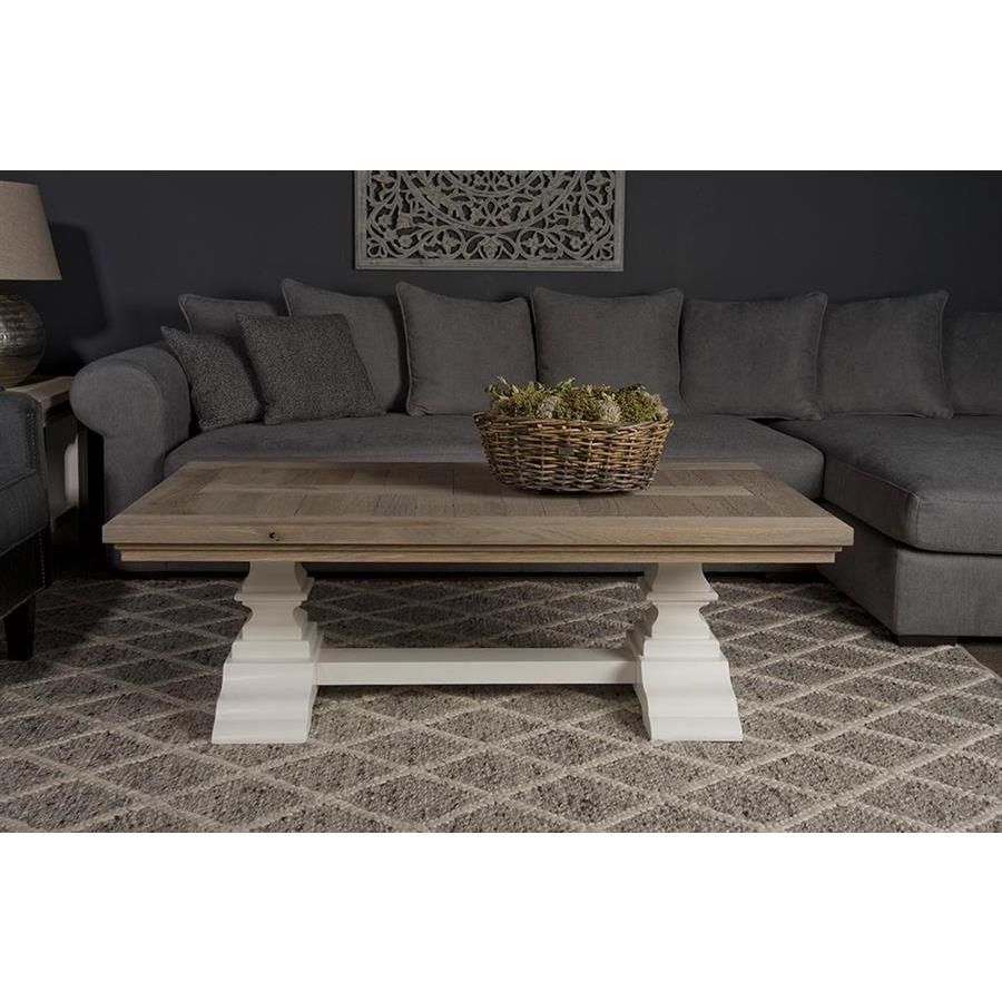 Toscana salontafel - 135 cm - wit