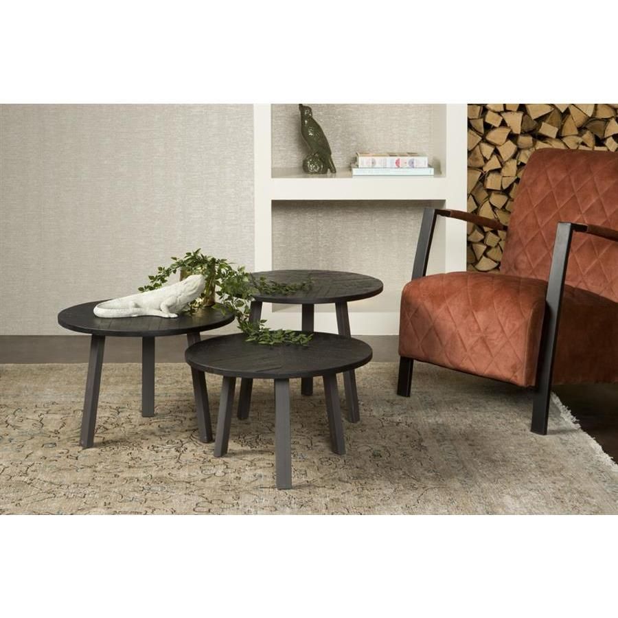 Lazio bijzettafel set ø55 cm