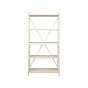 Iron wandkast hoog - beige
