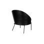 Rodin fauteuil - zwart