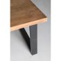 Sturdy U eettafel 160x90 cm - naturel