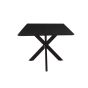 Oslo Spider eettafel 220 cm - zwart