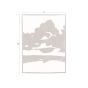 Sameer wandpaneel - zwart/wit