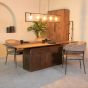 Owen eettafel 200x100x76 cm - espresso