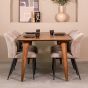 Fly eettafel 160x90x76 cm - naturel