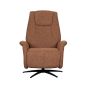 Stockholm elektrische fauteuil bouclé - koraal