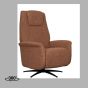 Stockholm elektrische fauteuil bouclé - koraal