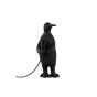 Penguin tafellamp E14 16x13x34 cm - mat zwart