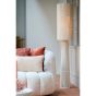 Michiel vloerlamp ø30x160 cm chenille - crème