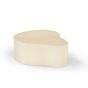 Sandy salontafel organisch 85 cm - beige