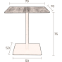 Bistrotafel Braza Vierkant