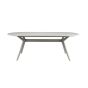 Tyler eettafel ovaal 220 cm - beige