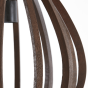 Barsia hanglamp Ø50x54 cm - oranje/bruin
