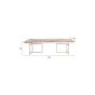 Class salontafel 120x60x35 cm - eikenhout