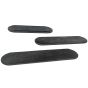 Tre 3 wandplank - zwart