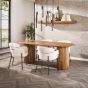 Sedona ovale eettafel - 215 cm - naturel