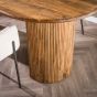 Sedona ovale eettafel - 215 cm - naturel