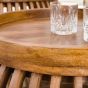 Odila salontafel mangohout curve set van 2 van het woonmerk Fraaai