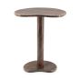 Rosso bijzettafel marmer - burgundy