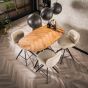 Miko organische bartafel - 140 cm - naturel