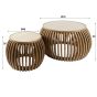 Bruce salontafel set van 2 curve - zand
