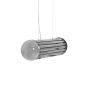 Grayson hanglamp 6L Ø20x80 cm - chroom/smoke