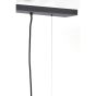 Edisa hanglamp 6L - velvet donker bruin