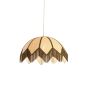 Sulina hanglamp ø55x36,5 cm raffia - naturel+groen