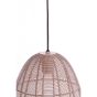Oliveria hanglamp ø25x25 cm - licht roze