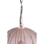 Oliveria hanglamp ø32x39 cm - licht roze