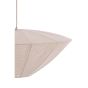 Satilla hanglamp ø50x23 cm - crème