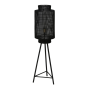 Gruaro vloerlamp mat zwart 125 cm van het woonmerk Light & Living