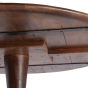 Apulia eettafel Ø130x76 cm roodbruin van het woonmerk Light&Living