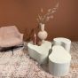 Sandy salontafel organisch 70 cm - beige
