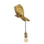 Turtle wandlamp 35x26x20 cm - brons