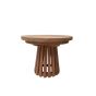Cindo ronde tuin bijzettafel 50 cm - naturel