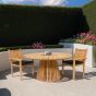Marco tuinstoel hout - naturel
