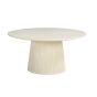 Patrice bijzettafel ø80 cm - crème