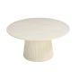 Patrice bijzettafel ø80 cm - crème
